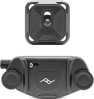 Secure Camera Clip for DSLR and Compact Cameras