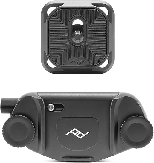 Secure Camera Clip for DSLR and Compact Cameras