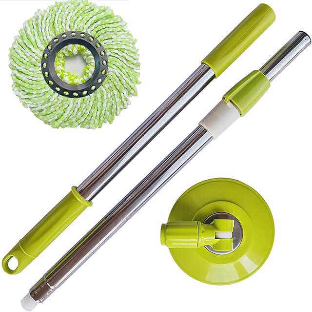 47.6-inch Rotating Telescopic Spin Mop Handle