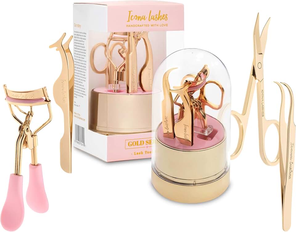 4-in-1 False Eyelash Tool Kit with Organizer