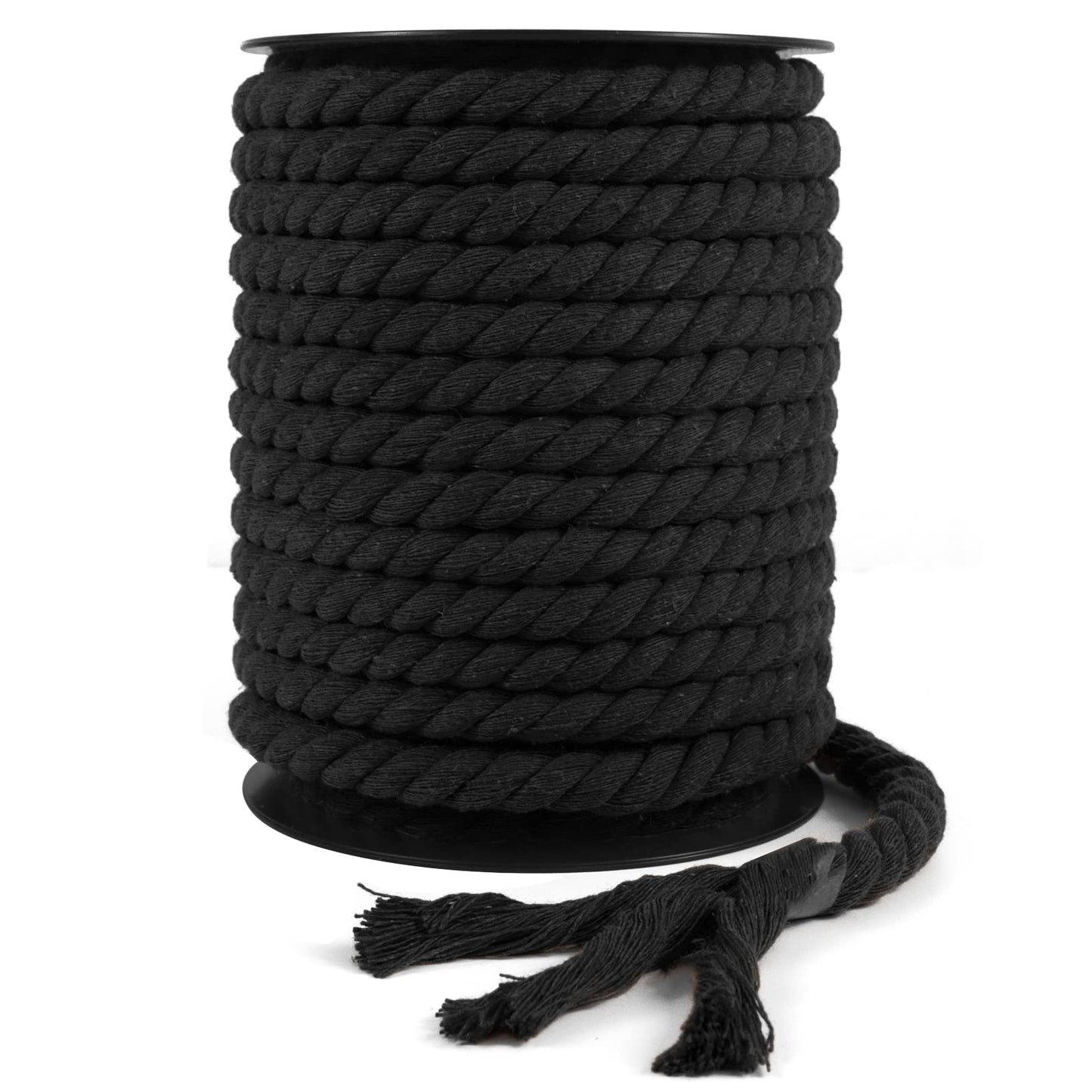 10mm Cotton Rope 75ft Multicolor