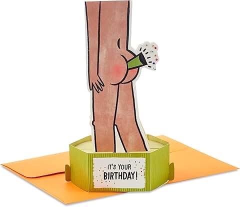 Funny Pop-Up Birthday Card for Dad, Brother, Uncle