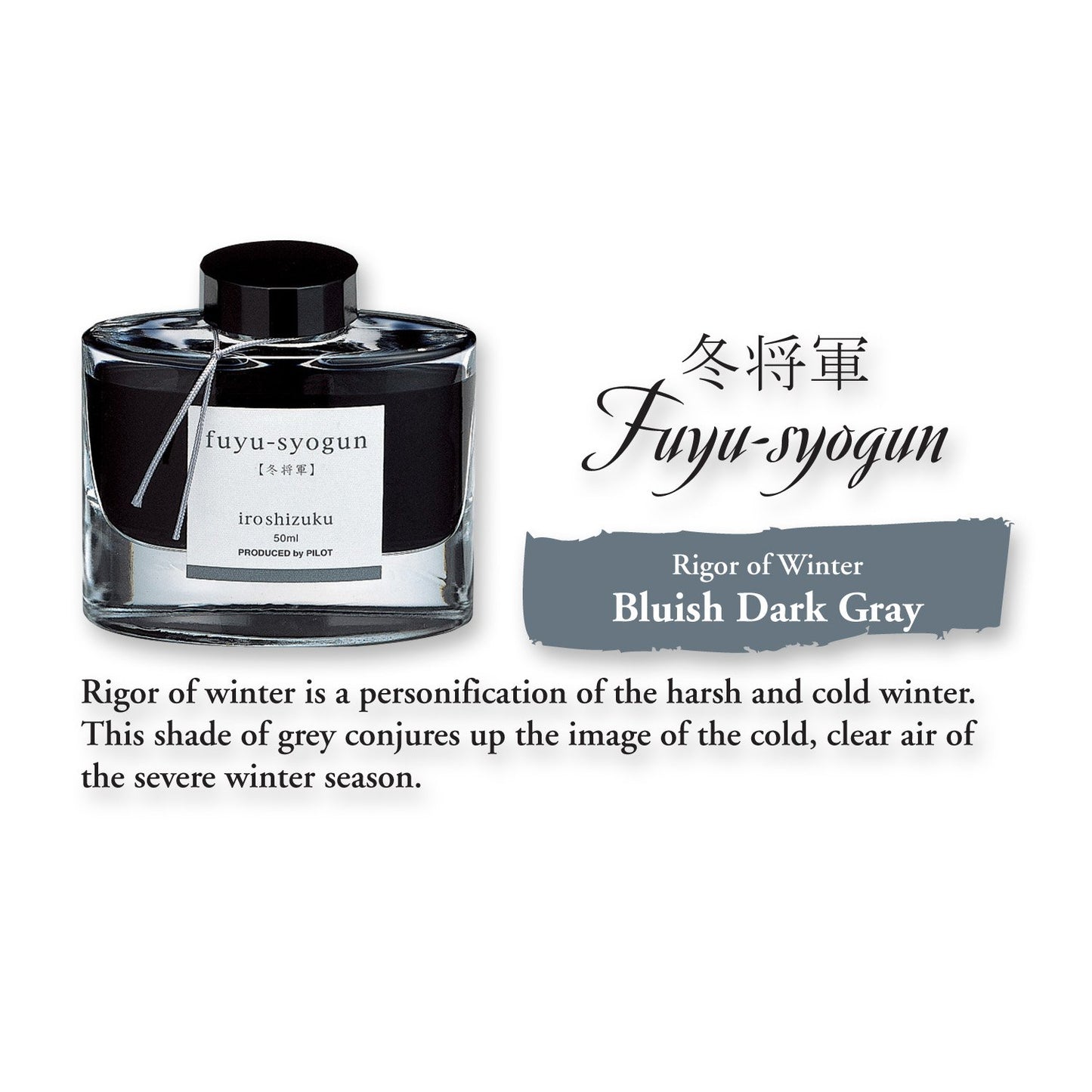 Cool Gray Fountain Pen Ink, 50ml