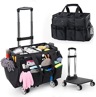 Portable Rolling Cleaning Caddy with Wheels