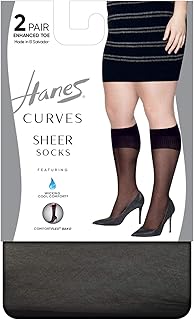 Plus Size Sheer Knee Highs