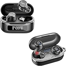 Wireless Noise Cancelling Earbuds with Waterproof and Clear Calls