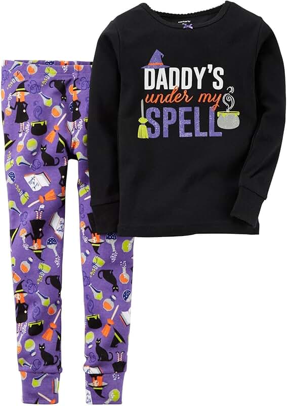 Infant Girls Halloween Pajama Set