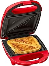 Compact Sandwich Maker with Non-Stick Plates