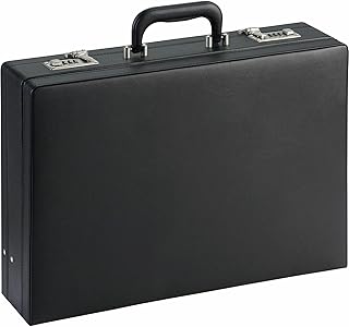 Black carrying case for documents