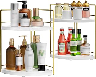 Two-Tier Bathroom Counter Organizer Set