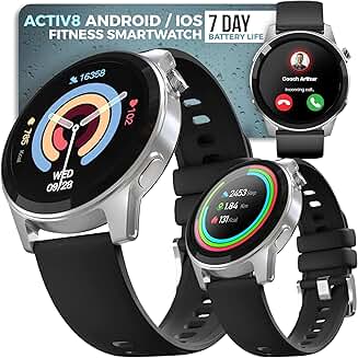 Smart Watch with Fitness and Heart Rate Tracking