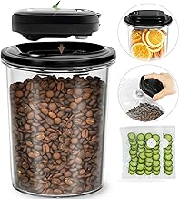 1.5L Airtight Vacuum Coffee Canister with Pump