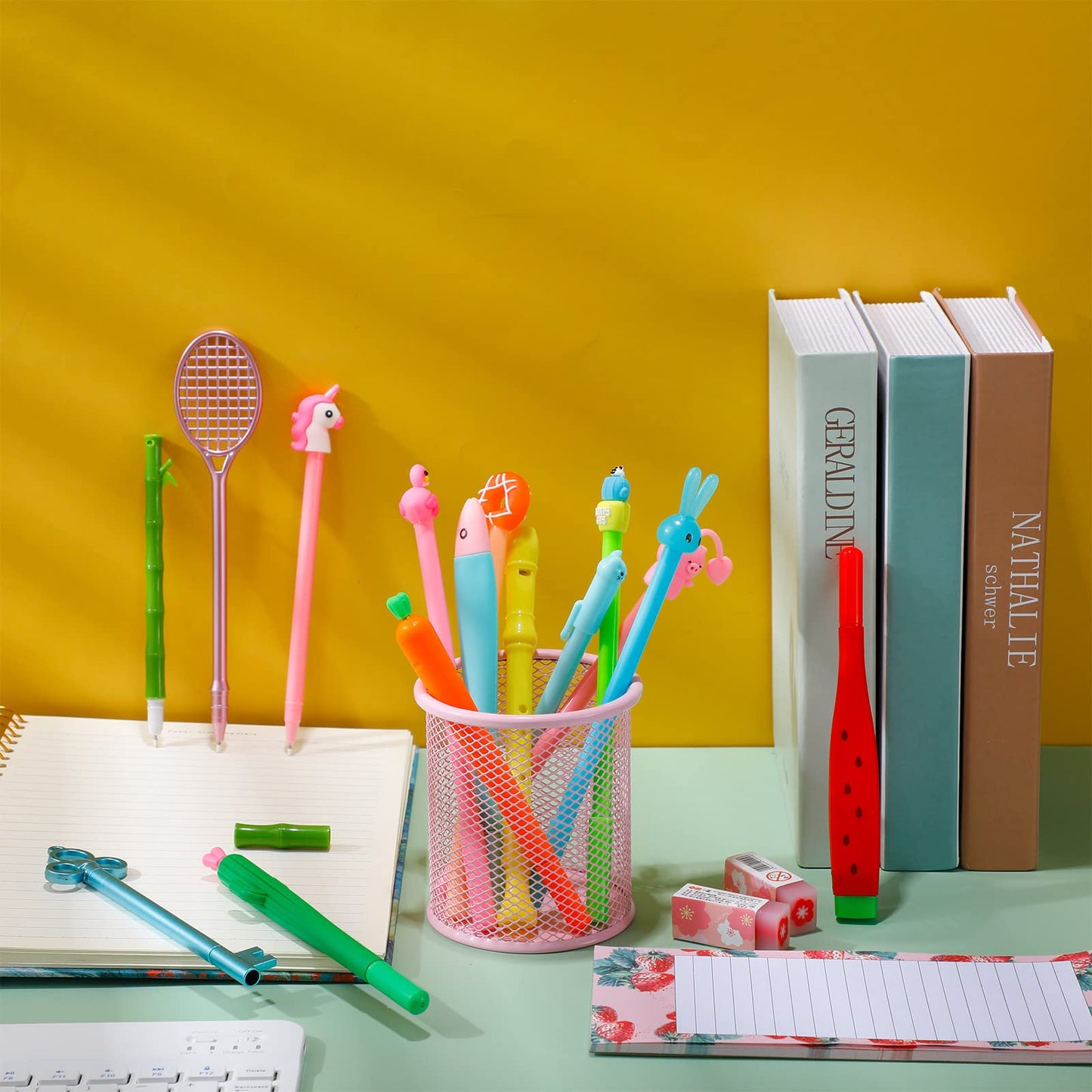 15 Cute Cartoon Gel Pens for Girls