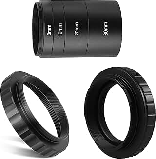 Astronomical 2-inch M48 Extension Tube Kit for Cameras and Eyepieces