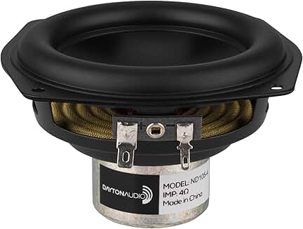 4-inch Aluminum Cone Midbass Neo Driver