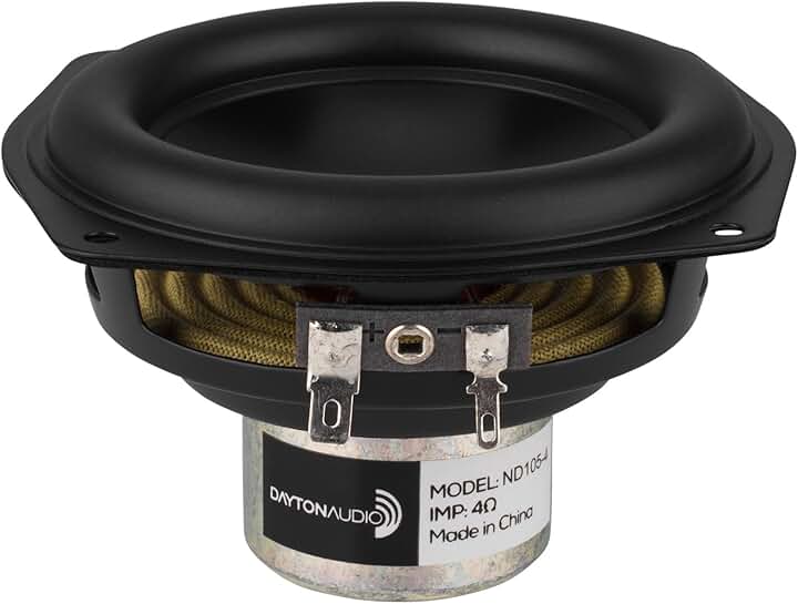 4-inch Aluminum Cone Midbass Neo Driver