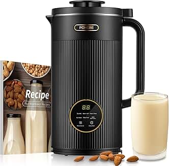 6-in-1 Nut Milk Maker for Homemade Plant-Based Drinks