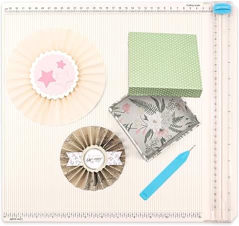 Multi-Purpose 12x12 Inch Paper Trimmer and Scoring Board