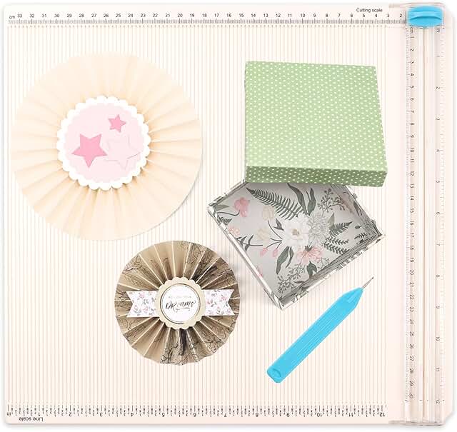 Multi-Purpose 12x12 Inch Paper Trimmer and Scoring Board