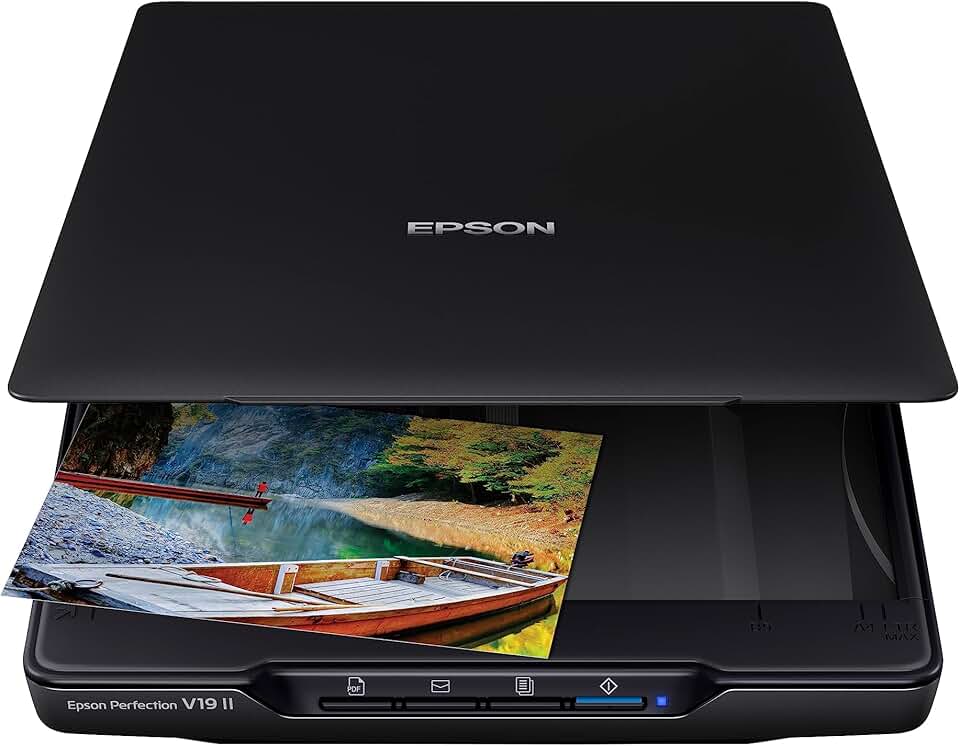 Color Photo and Document Flatbed Scanner with 4800 dpi