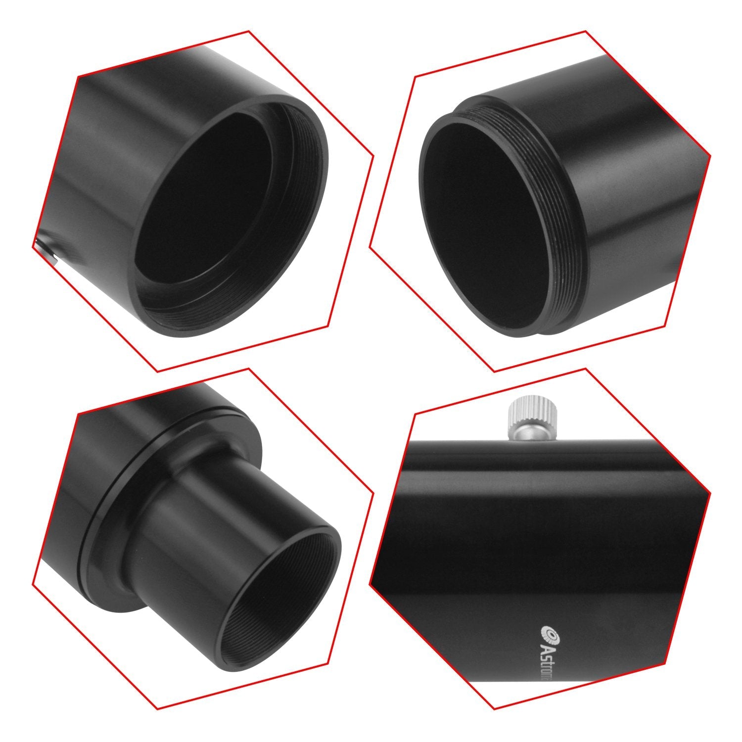 1.25" Fixed Camera Adapter - an Adapter for Focal Plane and Eyepiece Projection Imaging