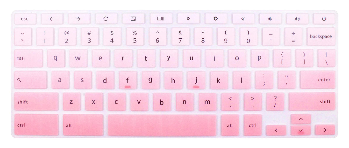 Pink Ombre Keyboard Cover for 13.3" and 11.6" Chromebooks