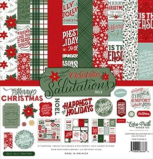 Christmas Salutations 12x12 Paper Collection Kit