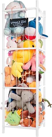 Large Wooden Stuffed Animal Storage Organizer