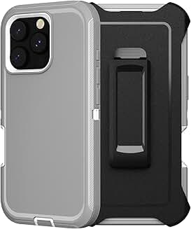 Durable Rugged 3-Layer Protective Case for iPhone 16 Pro Max