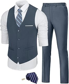 Slim Fit Men's Suit Set for Business and Events