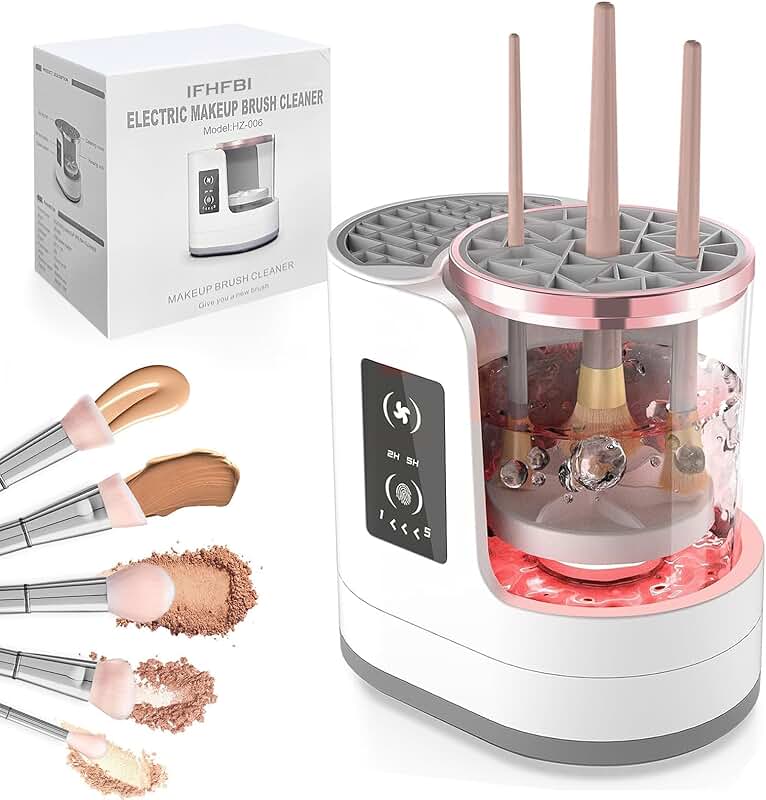 Electric Makeup Brush Cleaner and Dryer Machine