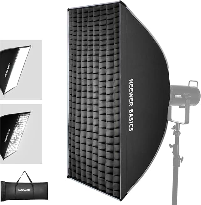 24x35 inch Softbox with Diffusers and Grid