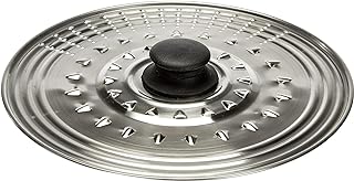 Universal stainless steel lid for pots and pans