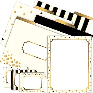 Get Organized Office Kit with Folders, Paper, and Labels