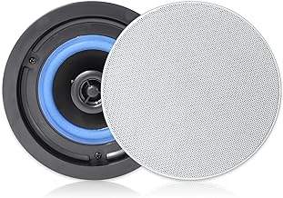 Pair of 4-inch 160W in-wall flush mount speakers