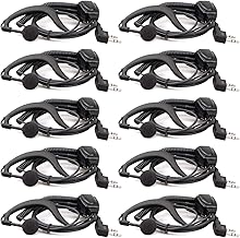 Adjustable Walkie Talkie Earpiece with Mic, 10 Pack