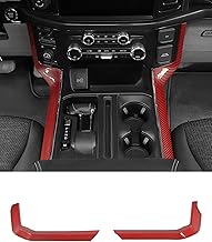 Red Carbon Fiber Interior Side Trim for F150 (2021+)