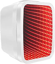 Small 4L Mini Fridge with LED Light for Bedroom, Office, Car