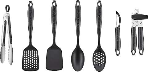 7-Piece Oceanware Tool and Gadget Set in Black