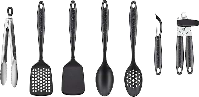 7-Piece Oceanware Tool and Gadget Set in Black