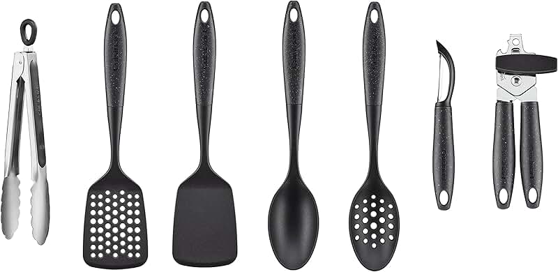 7-Piece Oceanware Tool and Gadget Set in Black