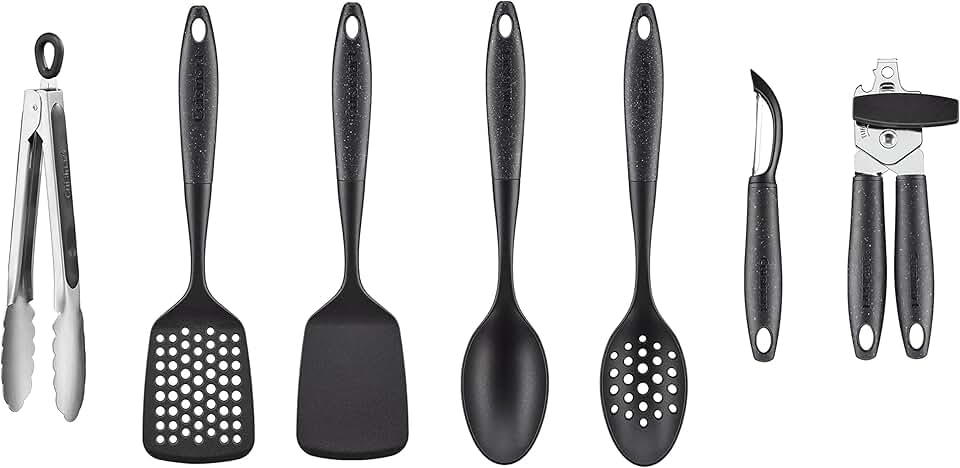 7-Piece Oceanware Tool and Gadget Set in Black