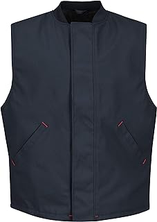 Men's insulated blended duck vest