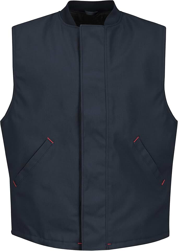 Men's insulated blended duck vest
