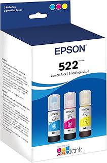 High-Capacity Color Ink Bottle Pack