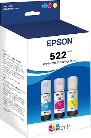 High-Capacity Color Ink Bottle Pack