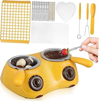 Electric Chocolate Melting Pot with Molds and Accessories