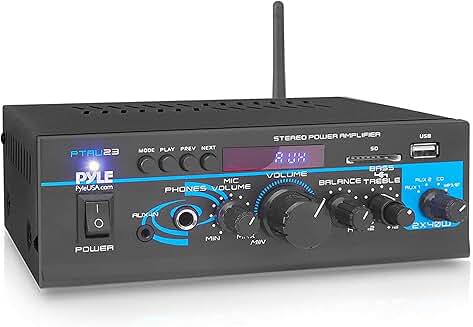 Mini 2x40W Power Amplifier for Home and Studio