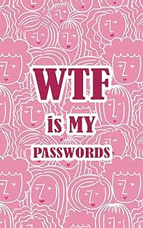 Simple Password Book for Seniors, Compact and Secure