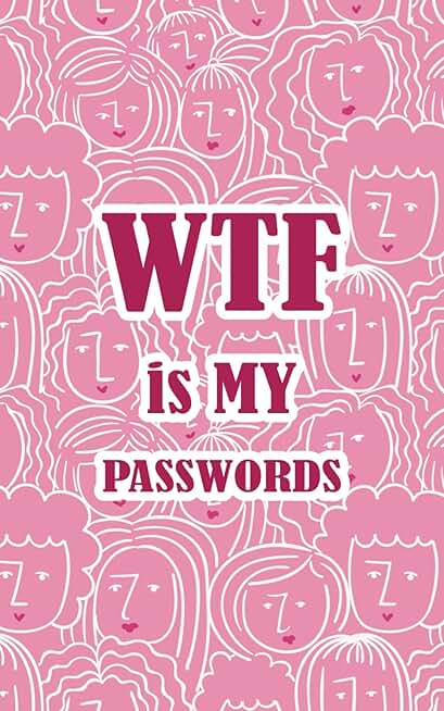Simple Password Book for Seniors, Compact and Secure